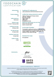 BRC Certificate